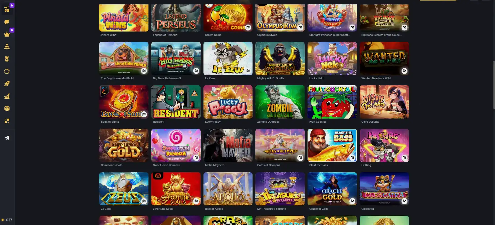 Игровые автоматы Bitz casino
